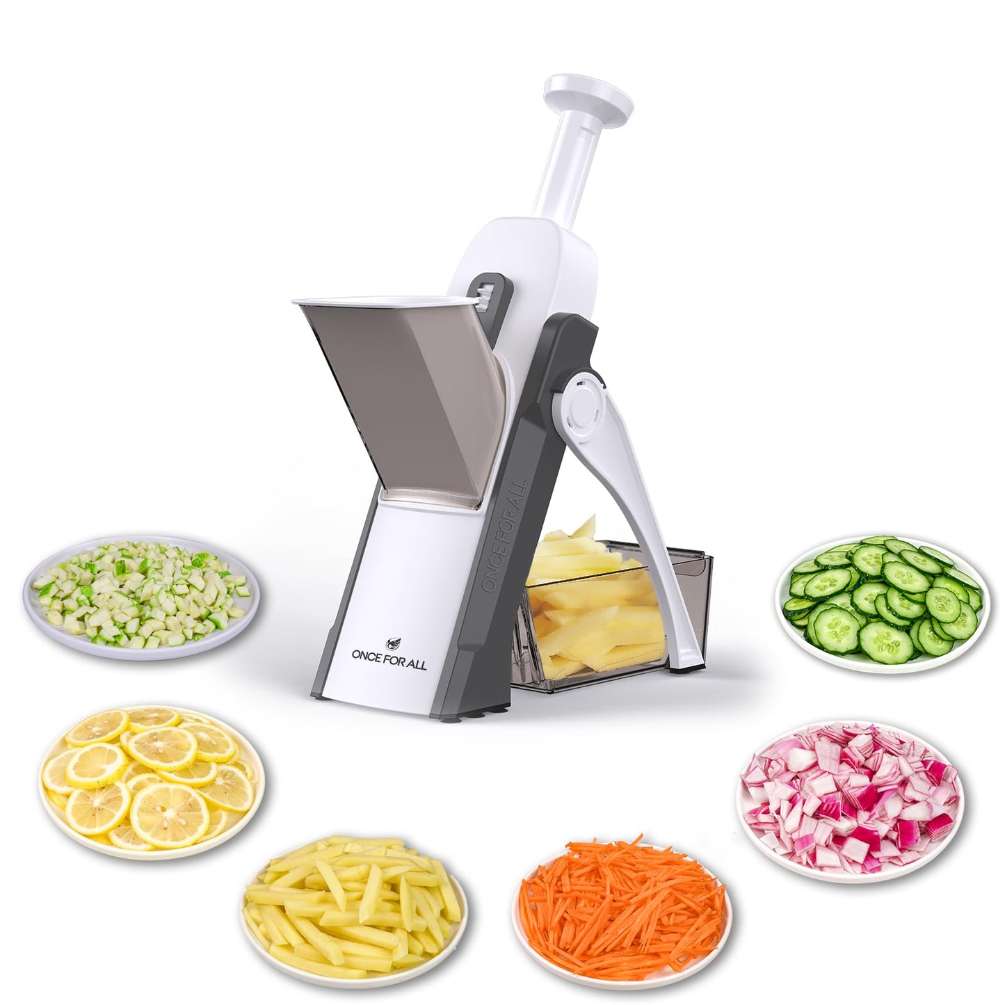 30-in-1 Adjustable Vegetable Chopper & Slicer