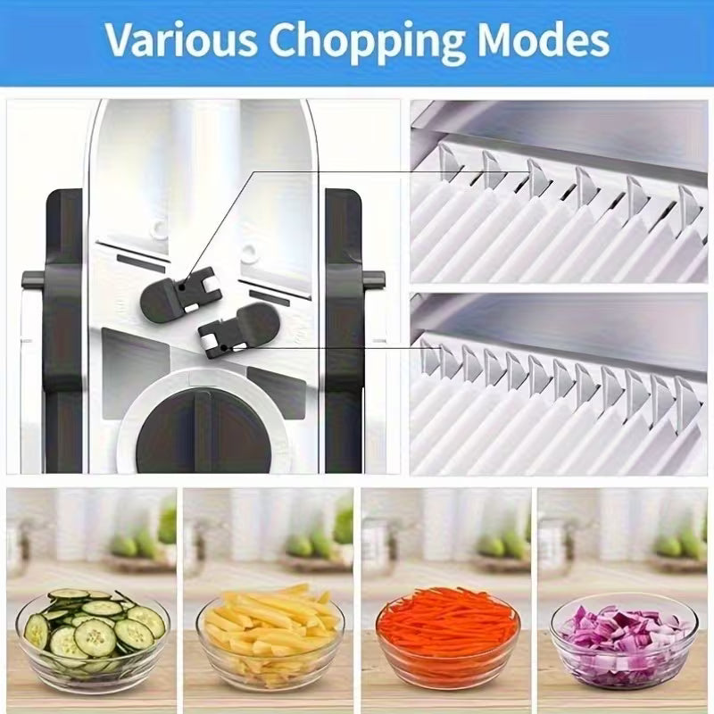 30-in-1 Adjustable Vegetable Chopper & Slicer