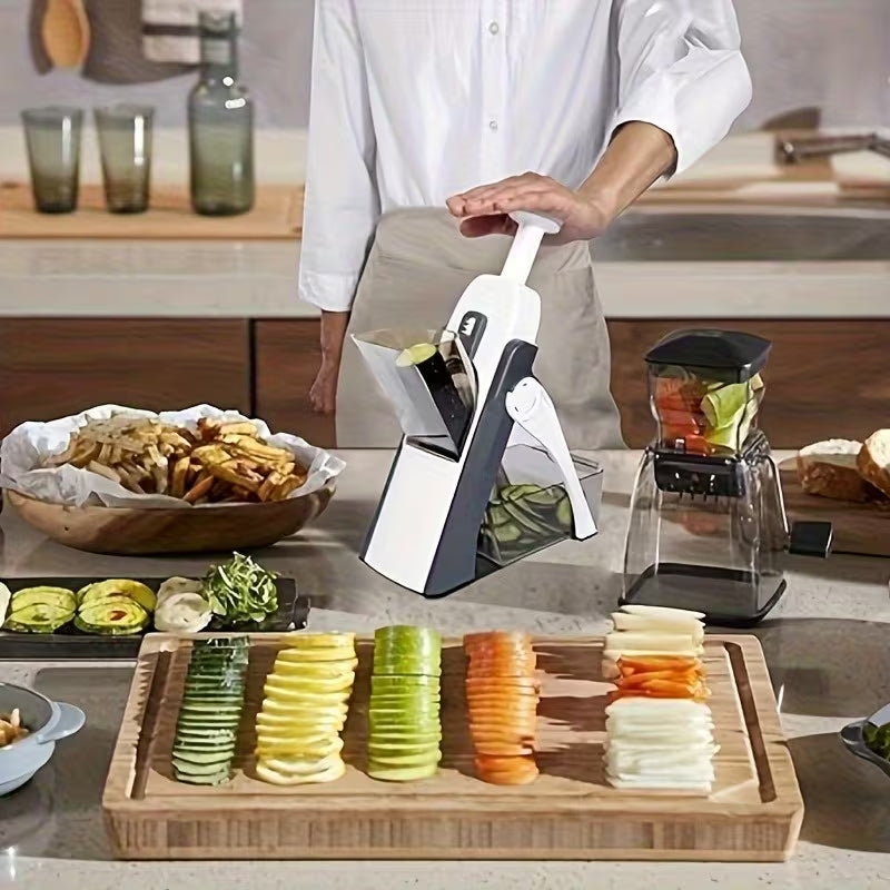 30-in-1 Adjustable Vegetable Chopper & Slicer
