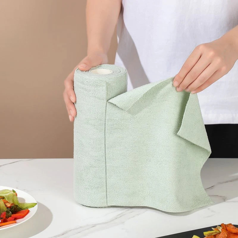 Microfiber Cleaning Cloth Roll ( Buy 1 Get 1 FREE )