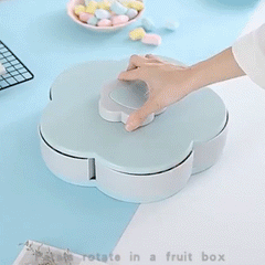 5 Compartments Serving Rotating Tray